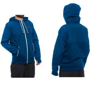 Burton Ravine Hoodie Premium Hoodie Full Zip Teal Size Large